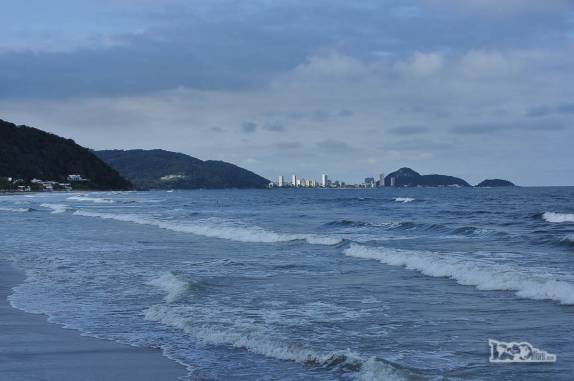 Chegando a Guaratuba, no litoral do Paraná